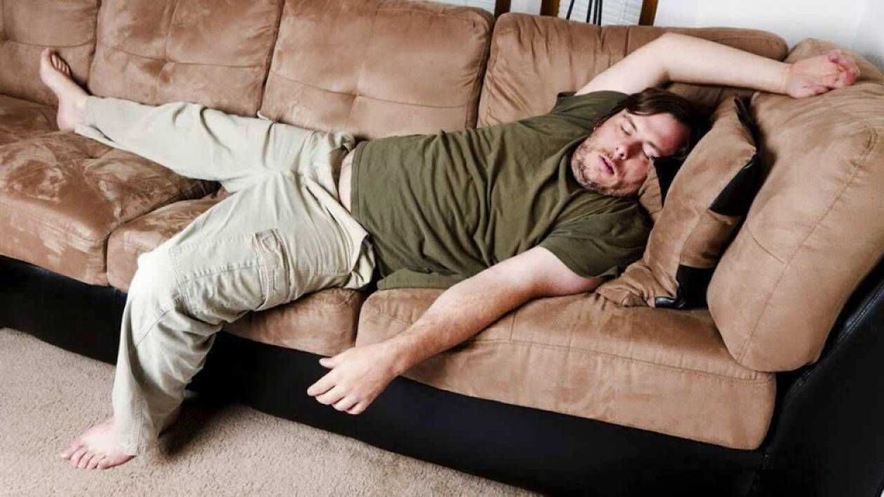 La diabetes mellito puede ocurrir en el fondo de un estilo de vida pasivo